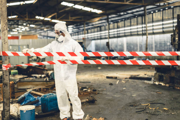 Professional Biohazard technician working in East Orange, NJ